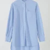 Taro Cotton Oxford Long Shirt