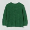 Textured Rib Linen Cotton Sweater