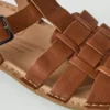 Vibae Leather Fisherman Buckle Sandals