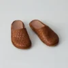 Vibae Roma Leather Woven Mules
