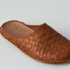 Vibae Roma Leather Woven Mules