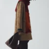 Vibrant Check Wool Overcoat