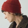 Washed Lambswool Beanie