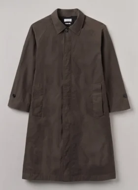 Waxed Cotton Trench Coat