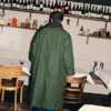 Waxed Cotton Trench Coat