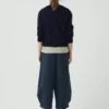 Wool Linen Patch Pocket Cardigan